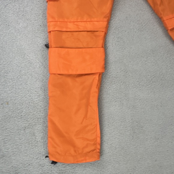 Zella Fermani‎ 2.0 Cargo Pants Men Large Orange Mesh Lined Embroidered Logo - Picture 16 of 16